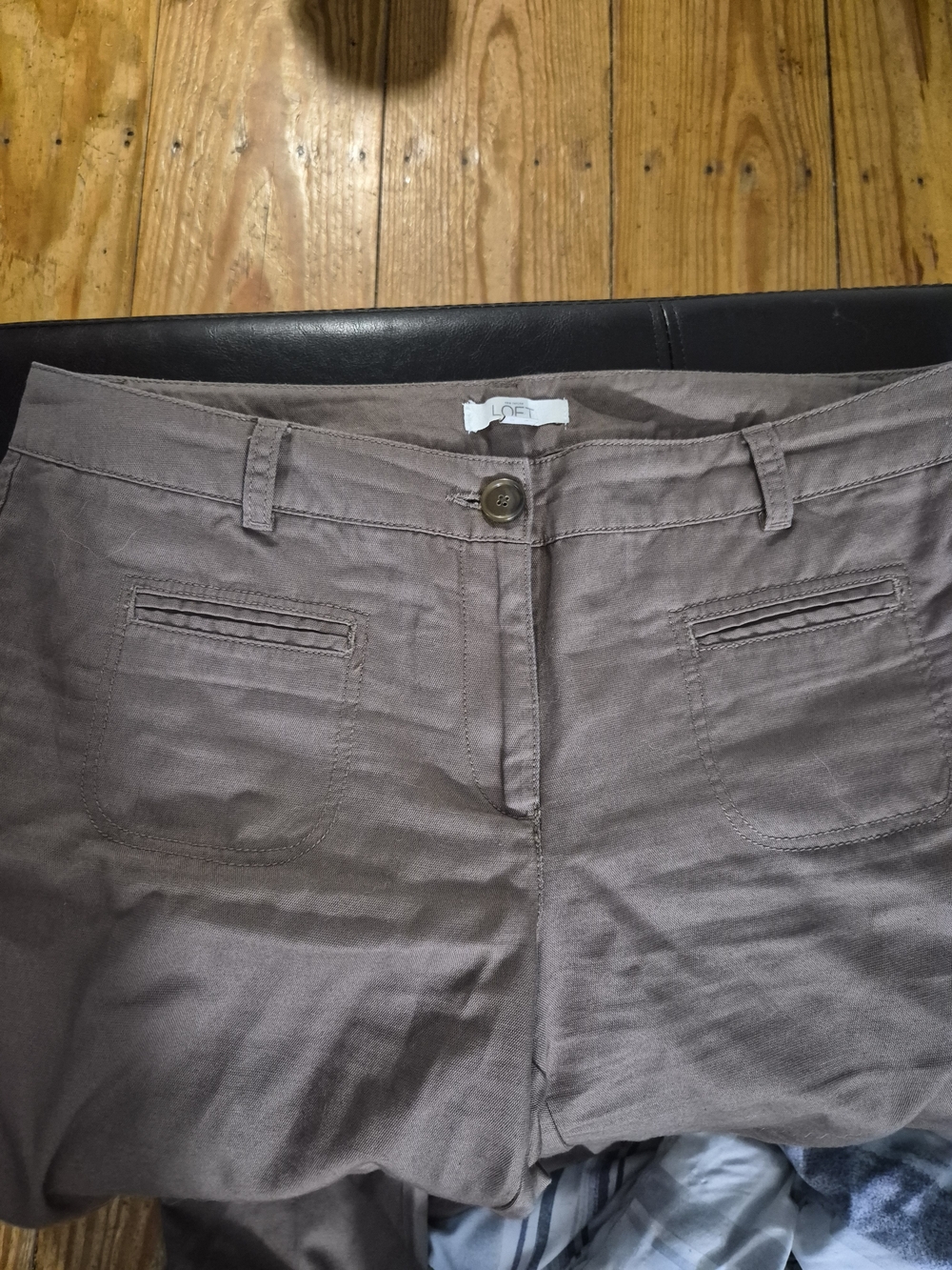 Loft Taupe Women’s Casual Chino Pants